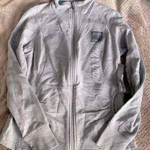 ~NWT~ Kenneth Cole Reaction Gray Athletic Zip Up Jacket - Adult Size S